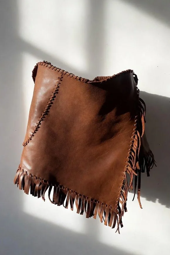 Adjustable leather loincloth